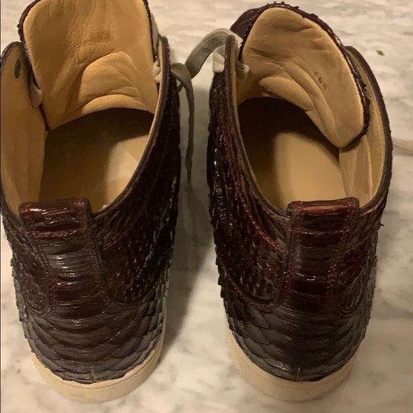 Christian Louboutin man python snakeskin shoes - Picture 3 of 6